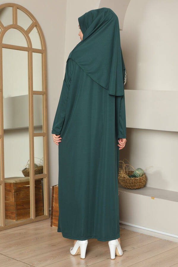 One Piece Prayer Dress Emerald Green - 3