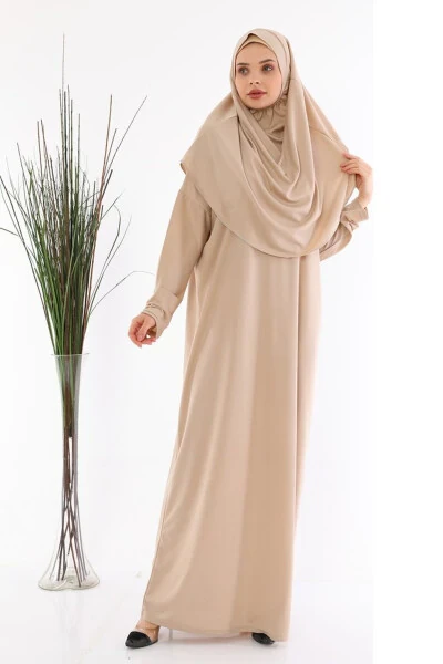 One-Piece Prayer Dress Mink - MEDIPEK