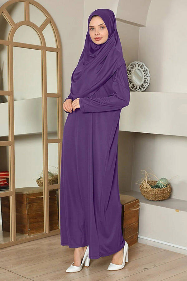 One Piece Prayer Dress Purple - 1