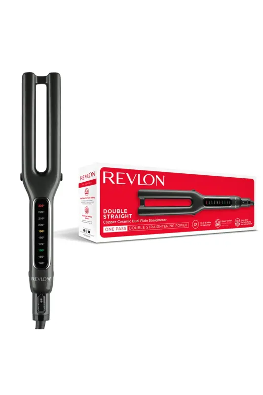 One Step Dual Plate Hair Straightener - 3