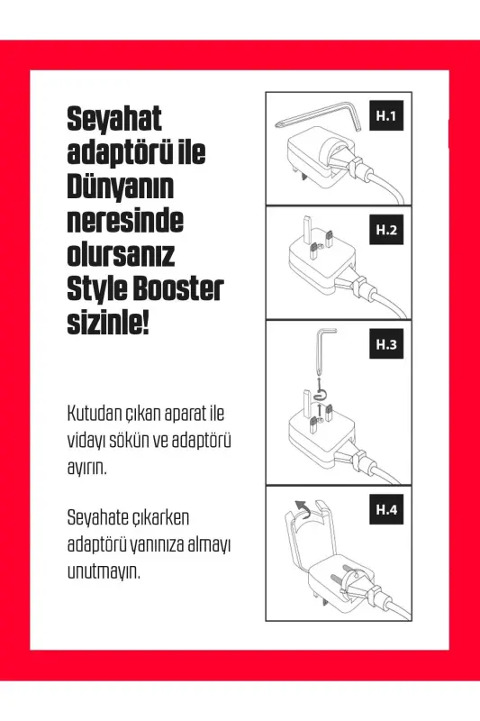 One Step Style Booster Saç Kurutma Makinesi Ve Şekillendirici - Siyah - 5