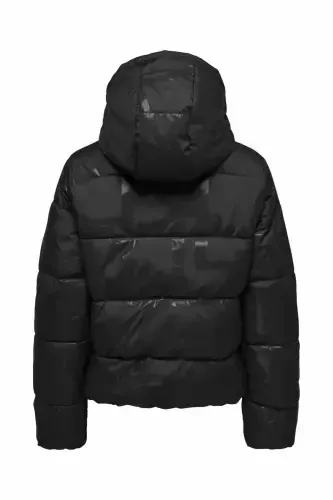 Only Woman 15326045 Black Coat - 2