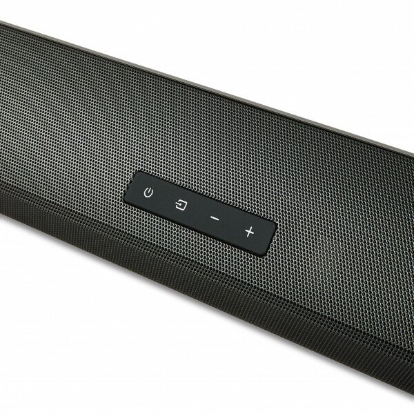 onn. 5.1 Ultra-Slim Surround Soundbar System with Dolby Atmos, Wireless Subwoofer and Wireless Satellite Speakers, 36