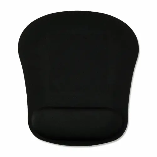 onn Mouse Pad with Memory Foam Wrist Rest Ergonomic Black - ONN (1)
