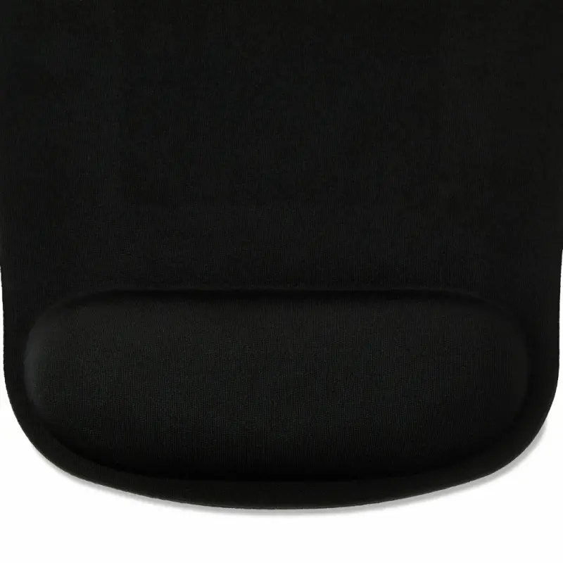 onn Mouse Pad with Memory Foam Wrist Rest Ergonomic Black - 5