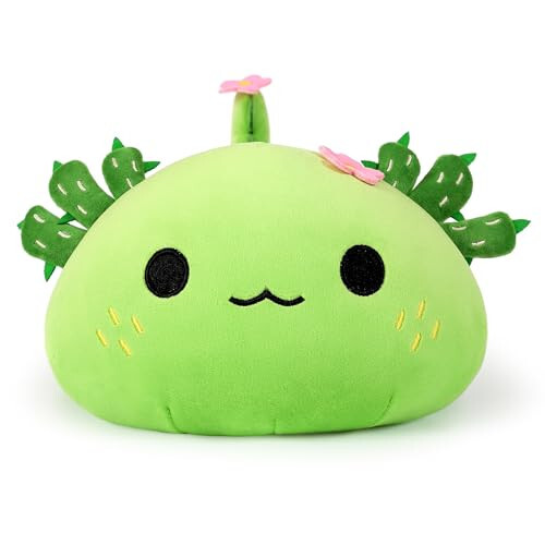 Onsoyours Sevimli Axolotl Peluş, Yumuşak Doldurulmuş Hayvan Semender Peluş Yastık, Çocuklar İçin Kawaii Peluş Oyuncak (Axolotl Kaktüs, 13 inç) - 37