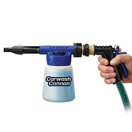 Ontel Carwash Cannon Foam Blaster Nozzle Gun for Car, Truck, Boat & More - 5 Spray Settings, Just Spray & Rinse, No Residue or Film (Packaging May Vary) - 2