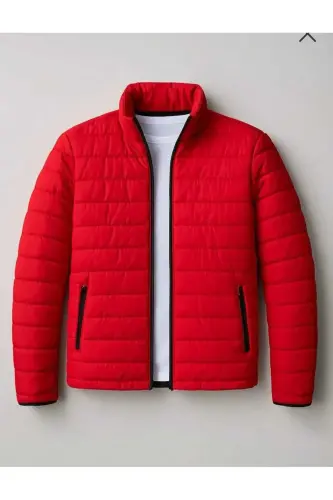 ONURMEN ERKEK ASTARLI mont Ceket SU GECİRMEZ RUZGAR GEÇİRMEZ-KırmızıGX 