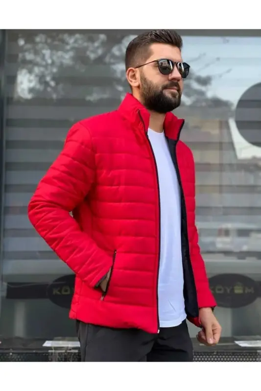 ONURMEN YENGI SEZON PREMİUM QISHGI MODELLAR-Qizil - 5