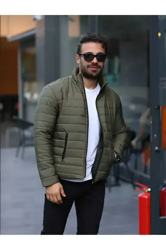 ONURMEN YENGI SEZON PREMİUM QIShKI MODELLAR-Haki - 2