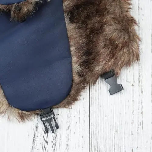 ONWAY Trapper Hat Ayollar Erkaklar uchun Sun'iy Mo'ynali Quloqchinli Qishki Shapkalar - 4