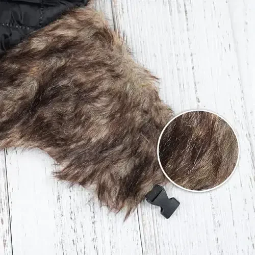 ONWAY Trapper Hat Winter Hats for Women Men with Faux Fur Ear Flaps - 5