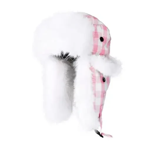 ONWAY Trapper Hat Winter Hats for Women Men with Faux Fur Ear Flaps - ONWAY