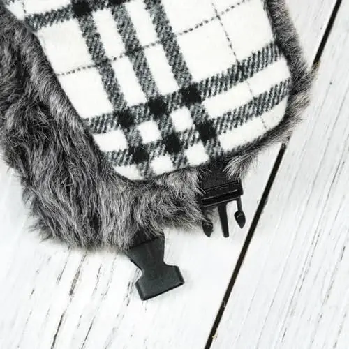 ONWAY Trapper Hat Winter Hats for Women Men with Faux Fur Ear Flaps - 4