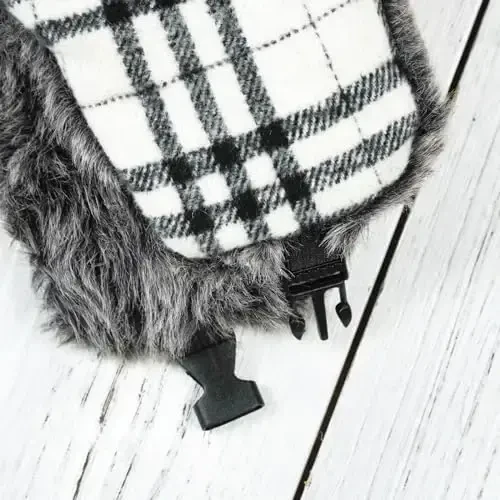 ONWAY Trapper Hat Winter Hats for Women Men with Faux Fur Ear Flaps - 4