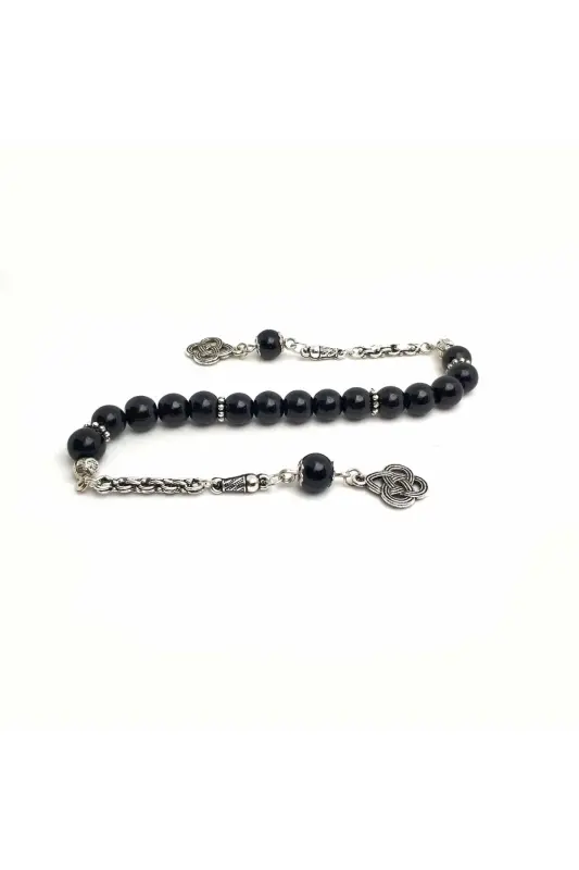 Onyx Natural Stone Zaza Model Rosary Natural Stone Rosary-Black Onyx - 1