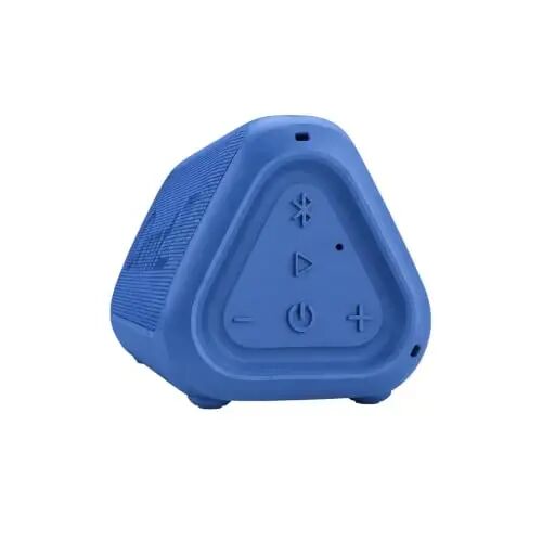 OontZ Angle Solo Compact Bluetooth Speaker, 14-Hour Playtime, Blue | Compact 5W Bluetooth speaker with clear sound, 100-ft range, IPX5, mic, AUX Input and USB-C Charging Cable. - Cambridge Soundworks