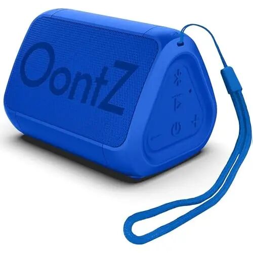 OontZ Angle Solo Compact Bluetooth Speaker, 14-Hour Playtime, Blue | Compact 5W Bluetooth speaker with clear sound, 100-ft range, IPX5, mic, AUX Input and USB-C Charging Cable. - 4