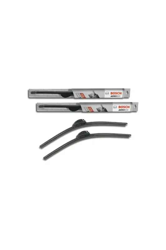 Opel Corsa Banana Wiper Set Front Rear Aeroeco 2006-2015 - 2