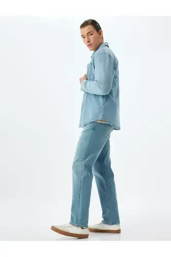 Open Indigo Men's Jeans 5WAM40119ID-OPEN INDIGO - 1