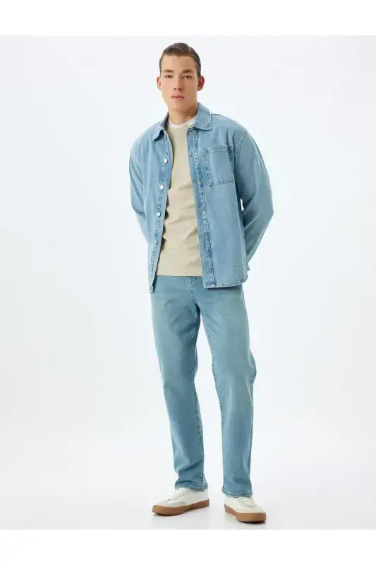 Open Indigo Men's Jeans 5WAM40119ID-OPEN INDIGO - 2