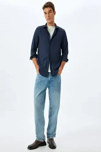 Open Indigo Men's Jeans 5WAM40125ID-OPEN INDIGO - 1