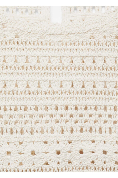 Openwork detailed knitted sweater - 5