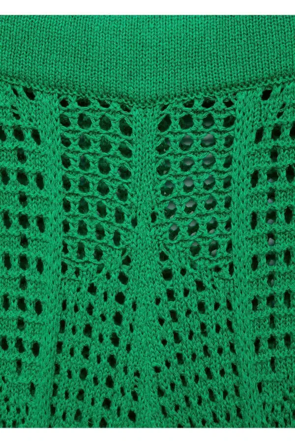 Openwork Knit Pants - 5