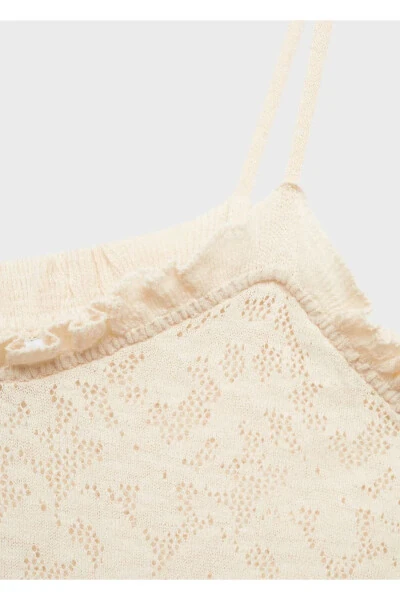 Openwork knitted dress - 6