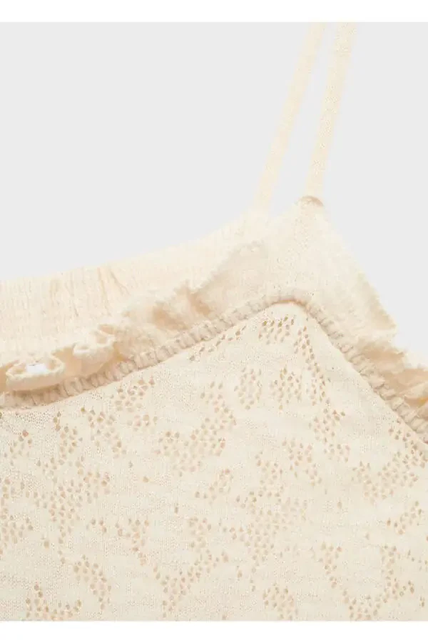 Openwork knitted dress - 6