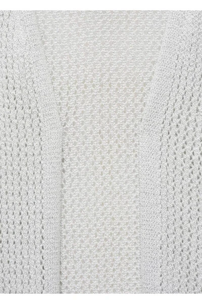 Openwork Lurex Vest - 6