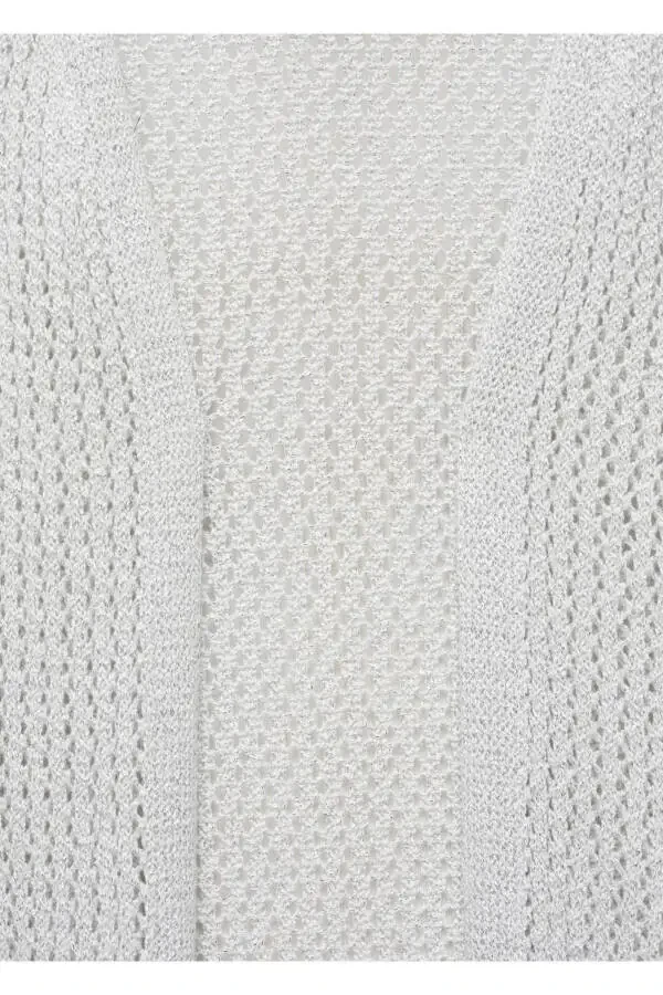 Openwork Lurex Vest - 6