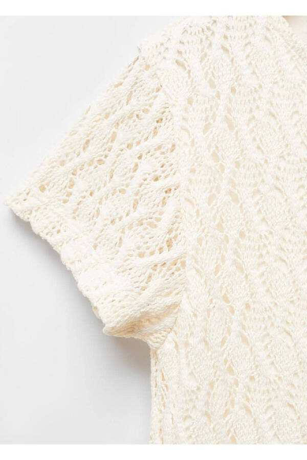 Openwork sweater - 5