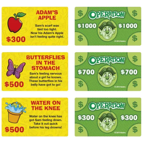 Operation, Classic Kids & Family Favorite Strategy Game with 12 Plastic Ailments - 1