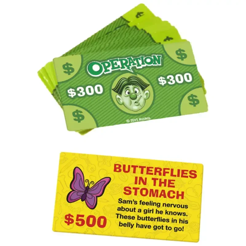 Operatsiya, Klassik bolalar va oilaviy sevimli strategiya o'yini 12 ta plastik kasallik bilan - 5