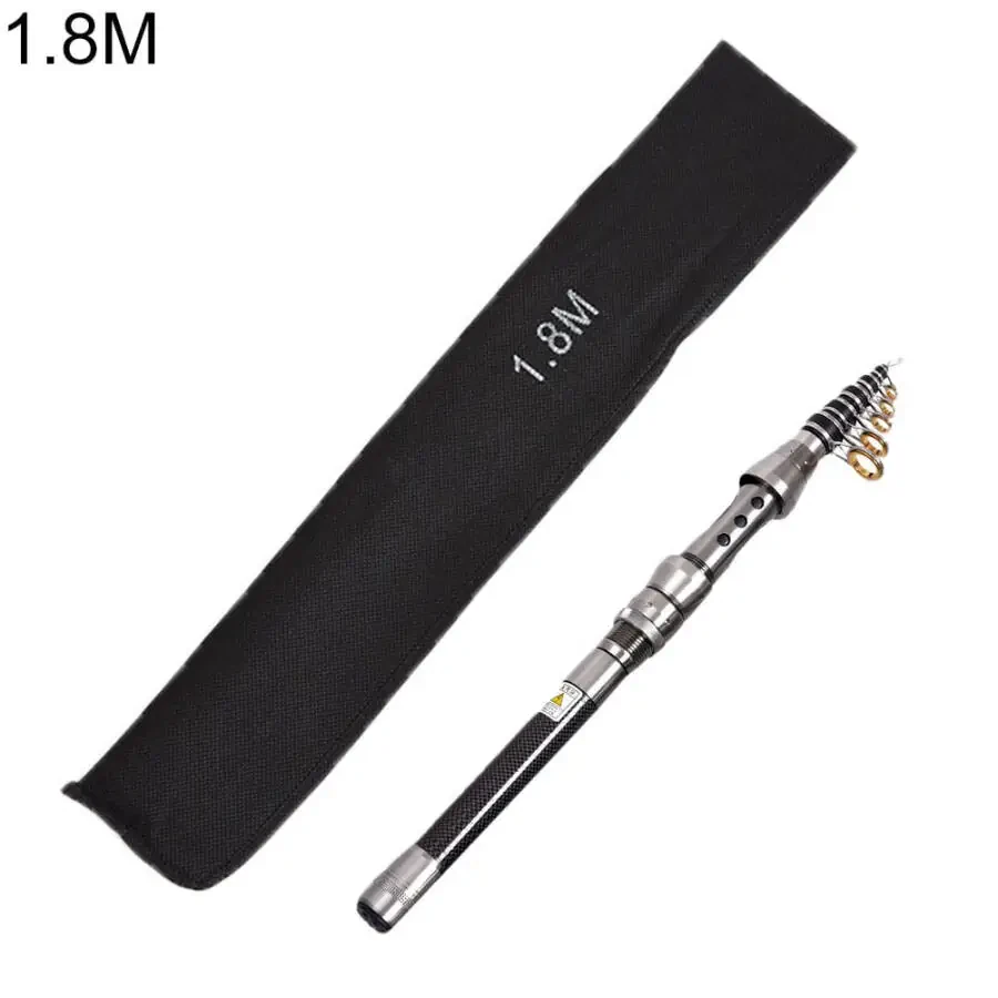 Opolski 1.5/1.8m High Carbon Fiber Lightweight Telescopic Casting River Sea Fishing Rod-1.5M - 5