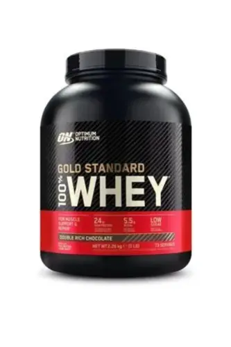 Optimum Gold Standard Whey Protein Powder 2273 g Double Chocolate - 1