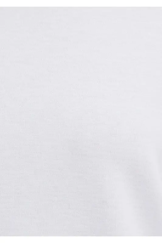 Oq Basic Futbolka Semi Slim Fit / Yarim Tor Qisqartma - 8