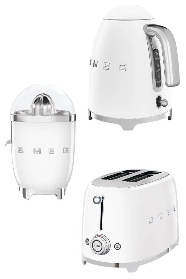 Oq Kettle, Toaster va Tsitrus sharbat chiqargich to'plami - 8