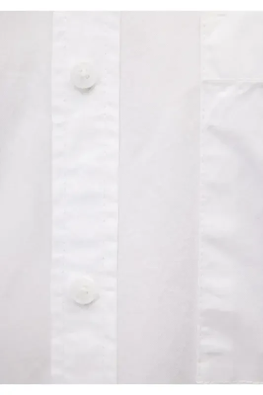 Oq ko'ylak Regular Fit / Oddiy Kesim 0211113-62 - 1