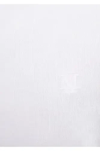 Oq ko'ylak Slim Fit / Tor Kesim 0211192-620 - 3