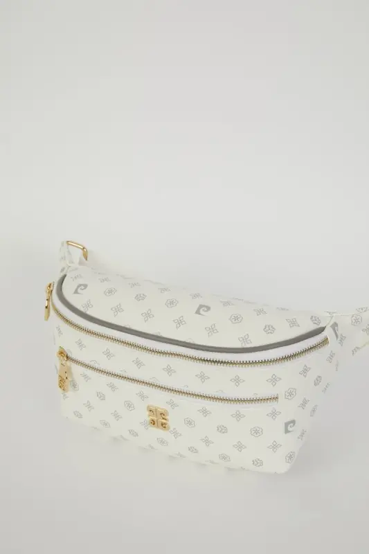 Oq monogramli ayollar belbog' sumkasi 05PO22Y1542-Oq Monogram - 4