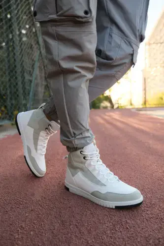 Oq Muz Erkak Sneaker Bot 00122262-Oq Muz - 3