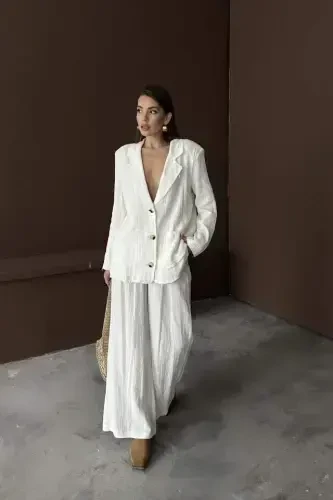 Oq oversize muslin kostyum - 2