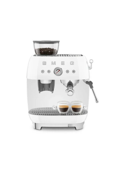 Oq rangli maydalagichli espresso qahva mashinasi - 8