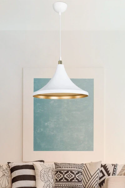 Oq Sarkıt Chandelier Yotoq xonasi Mehmonxona Oshxona Koridor Chiroq - 1