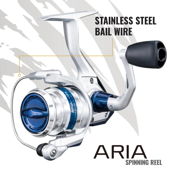 O'qish Aria 1000 Spinning baliq ovlash g'altagi Clam Packdagi A seriyasi - OKUMA (1)