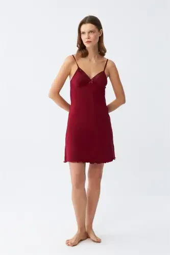 Oqteri ipdan tikilgan penye kechki ko'ylak 367 - 4