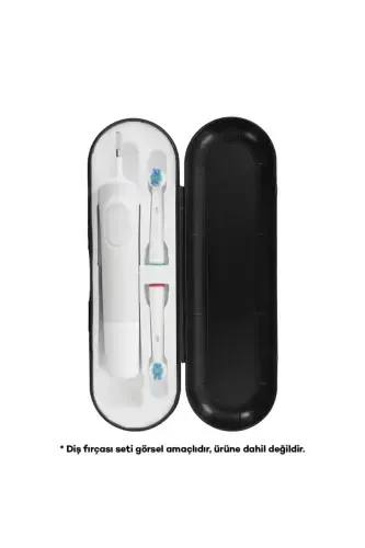 Oral-B Rechargeable Toothbrush Protective Case, Storage Case, Hygienic Travel Kit - Black - 1