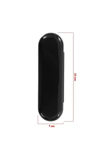 Oral-B Rechargeable Toothbrush Protective Case, Storage Case, Hygienic Travel Kit - Black - 3